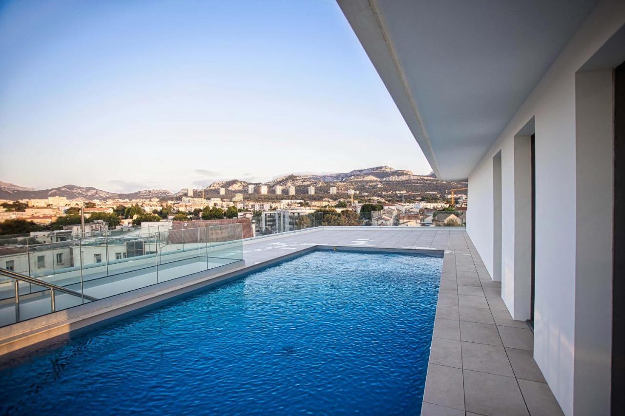 Superbe Appart 3 P, 10 Mn De La Plage Avec Piscine Et Parking Marseille Eksteriør billede